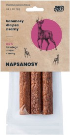 Happy Snacky NAPSANOSY Kabanosy z Sarny 3szt. - Zdjęcie główne