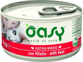 OASY Cat Caprice Mousse Kot Veal Cielęcina 85g - Zdjęcie nr 2