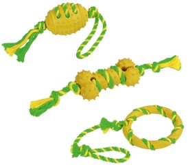 KERBL Kość na lince 30cm Zabawka dla psa - Zdjęcie główne