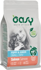 OASY Dog OAP Puppy Junior Small / Mini Salmon Łosoś 800g - Zdjęcie główne