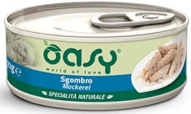 OASY Specialita Naturale Kot Mackerel Makrela 70g