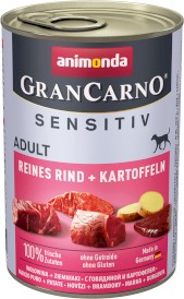 ANIMONDA Grancarno ADULT SENSITIV Wołowina i Ziemniaki 400g - Zdjęcie główne