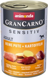 ANIMONDA Grancarno ADULT SENSITIV Indyk i Ziemniaki 400g - Zdjęcie główne