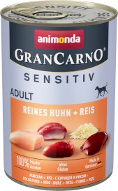 ANIMONDA Grancarno ADULT Sensitiv Kurczak Ryż 400g