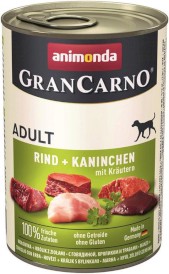 ANIMONDA Grancarno ADULT Wołowina Królik Zioła 400g - Zdjęcie główne