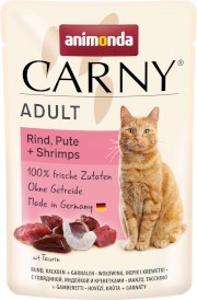 ANIMONDA Carny ADULT Wołowina Indyk Krewetki 85g - Zdjęcie główne