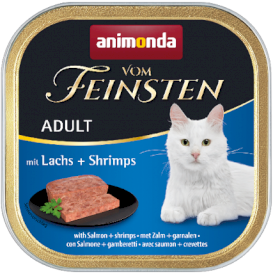 ANIMONDA Vom Feinsten Cat ADULT Łosoś Krewetki 100g - Zdjęcie główne