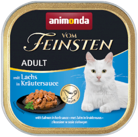 ANIMONDA Vom Feinsten Cat ADULT Łosoś Zioła Sos 100g - Zdjęcie nr 2