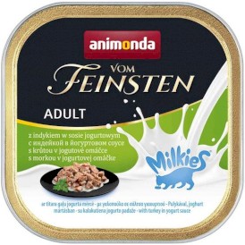 ANIMONDA Vom Feinsten Adult Milkies Indyk Jogurt Sos 100g - Zdjęcie nr 2