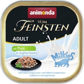 ANIMONDA Vom Feinsten Adult Milkies Indyk Jogurt Sos 100g - Zdjęcie główne