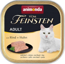 ANIMONDA Vom Feinsten Cat ADULT Wołowina Kurczak 100g - Zdjęcie nr 2