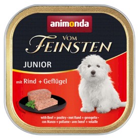 ANIMONDA Vom Feinsten JUNIOR Wołowina Drób 150g - Zdjęcie nr 2