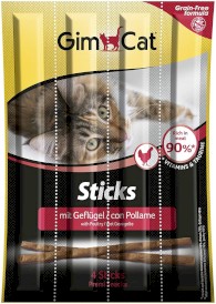 GIMCAT Sticks Chicken Paluszki drobiowe dla kota 4szt. - Zdjęcie nr 2
