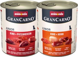 ANIMONDA Grancarno JUNIOR Wołowina i Kurczak 800g