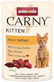 ANIMONDA Carny KITTEN Mix Drobiowy 85g - Zdjęcie nr 2