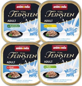 ANIMONDA Vom Feinsten Adult Milkies Kurczak Mleko Sos 100g - Zdjęcie główne