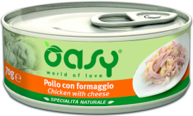 OASY Specialita Naturale Kot Kurczak Ser 70g