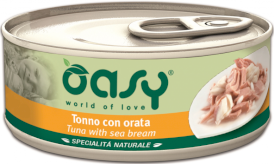 OASY Specialita Naturale Kot Tuńczyk Dorada 70g