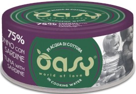 OASY More Love Kot Tuna Sardine Tuńczyk Sardynki 70g