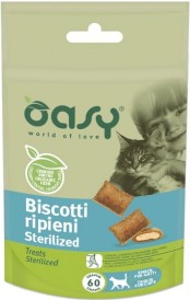 OASY Cat Treats Sterilized dla kota sterylizowanego Ciasteczka 60g - Zdjęcie główne