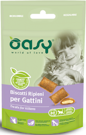 OASY Cat Treats for Kittens Ciasteczka dla kociąt 60g - Zdjęcie główne