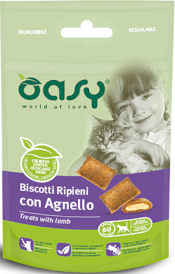 OASY Cat Treats with Lamb dla kota Ciasteczka z Jagnięciną 60g - Zdjęcie nr 2