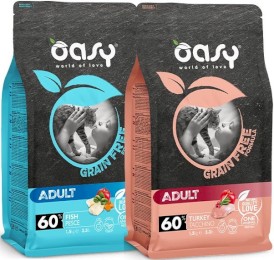 OASY Cat ADULT Grain Free Fish Ryba bez zbóż 300g - Zdjęcie nr 2