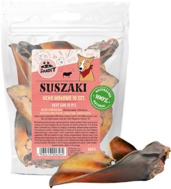 MR.BANDIT Suszaki Ucho Wołowe - 10szt. 800g - Zdjęcie główne