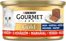 PURINA GOURMET Gold Mus z Wołowiną 85g - Zdjęcie główne