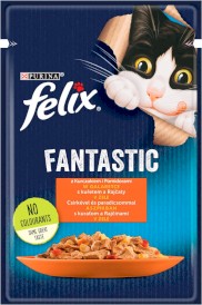 PURINA FELIX FANTASTIC Kurczak, Pomidor w galaretce 85g - Zdjęcie główne