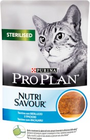 PURINA Pro Plan Sterilised NutriSavour Dorsz Pasztet 85g - Zdjęcie główne