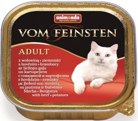 ANIMONDA Vom Feinsten Cat ADULT Wołowina Ziemniaki 100g