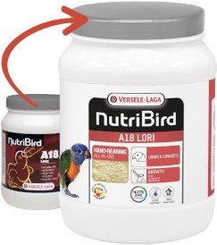 VERSELE LAGA Nutribird A18 Lori dla piskląt Lorys 800g - Zdjęcie nr 2