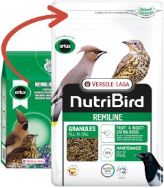 VERSELE LAGA Nutribird Remiline dla kosów drozdów 1kg - Zdjęcie nr 2