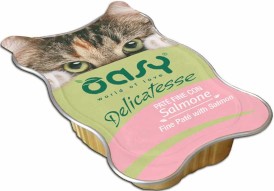 OASY Cat Delicatesse Fine Pate Salmon Łosoś w pasztecie 85g - Zdjęcie nr 2
