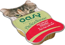 OASY Cat Delicatesse Fine Pate Veal Cielęcina w pasztecie 85g - Zdjęcie nr 2