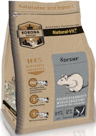 KORONA NATURY Natural-Vit Karma dla Szczurów 750g