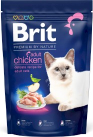 BRIT Premium by Nature Cat Adult CHICKEN 1,5kg - Zdjęcie główne