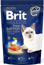BRIT Premium by Nature Cat Adult SALMON 1,5Kg - Zdjęcie główne