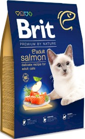 BRIT Premium by Nature Cat Adult SALMON 8kg
