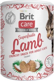 BRIT Care Cat Snack Superfruits LAMB Adult Jagnięcina 100g