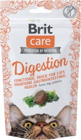 BRIT Care Cat Snack DIGESTION Wsparcie trawienia 50g