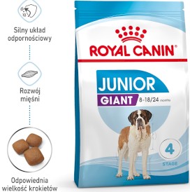 ROYAL CANIN Giant Junior 15kg+3kg