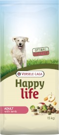 VERSELE LAGA Happy Life Adult Lamb 15kg - Zdjęcie główne