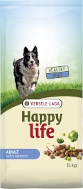 VERSELE LAGA Happy Life Adult Salmon 15kg - Zdjęcie główne