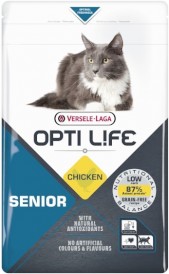 VERSELE LAGA Opti Life Cat GF Senior Chicken 1kg - Zdjęcie główne