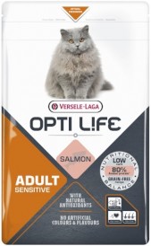 VERSELE LAGA Opti Life Cat GF Adult Sensitive Salmon 1kg - Zdjęcie główne