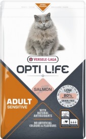 VERSELE LAGA Opti Life Cat GF Adult Sensitive Salmon 2,5kg - Zdjęcie główne