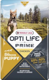VERSELE LAGA Opti Life Prime Puppy Chicken bez zbóż 2,5kg - Zdjęcie główne
