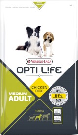 VERSELE LAGA Opti Life Adult Medium Chicken Rice 1kg - Zdjęcie główne